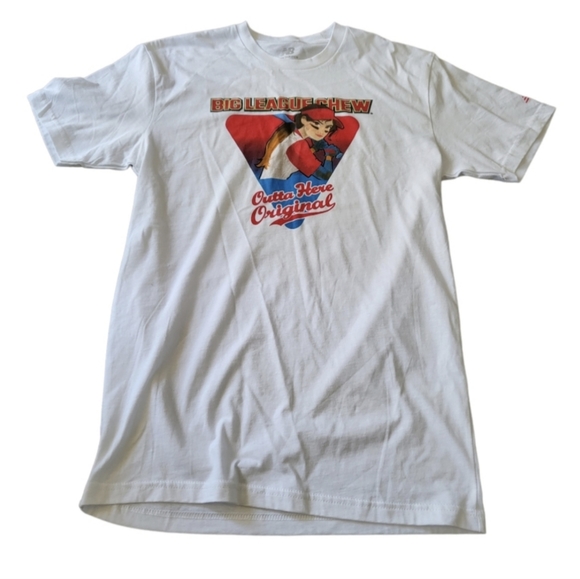 New Balance Tops - New Balance X Big League Chew Outta Here Original Girls Shirt WT01719 102024